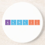Kawaii  Coasters (Sandstone)