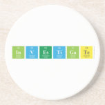 Investigate  Coasters (Sandstone)