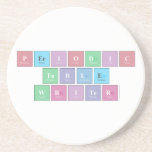 Periodic
 Table
 Writer  Coasters (Sandstone)