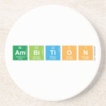 AMBITION  Coasters (Sandstone)