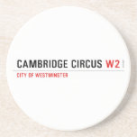 Cambridge Circus  Coasters (Sandstone)