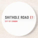 Shithole Road  Coasters (Sandstone)