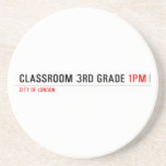 Classroom 3rd grade  Coasters (Sandstone)