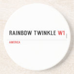 rainbow twinkle  Coasters (Sandstone)