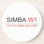 SIMBA  Coasters (Sandstone)