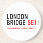 LONDON BRIDGE  Coasters (Sandstone)