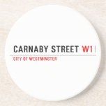 Carnaby street  Coasters (Sandstone)