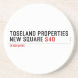 Toseland Properties New Square  Coasters (Sandstone)