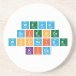 Weird  Science Woodside Kids  Coasters (Sandstone)