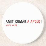 Amit kumar  Coasters (Sandstone)