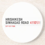 HrishiKesh Sinhagad Road  Coasters (Sandstone)