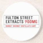Fulton street Extracts  Coasters (Sandstone)