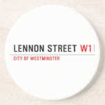 Lennon Street  Coasters (Sandstone)
