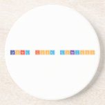 Canned Food Donations  Coasters (Sandstone)