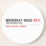 Mowbray Road  Coasters (Sandstone)