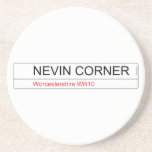     NEVIN CORNER  Coasters (Sandstone)