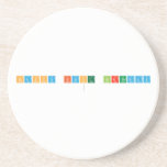 Happy First Birthday
   Coasters (Sandstone)