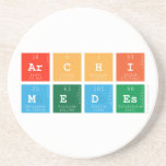 ARCHI
 MEDES  Coasters (Sandstone)