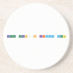 Cagla hocanın kimya dersi  Coasters (Sandstone)