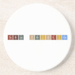Tabla Periodica  Coasters (Sandstone)