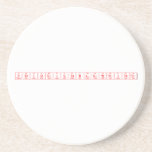 periodictablewriter  Coasters (Sandstone)