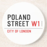 Poland Street  Coasters (Sandstone)