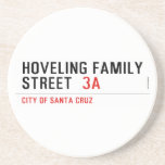Hoveling family Street   Coasters (Sandstone)