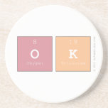 ok  Coasters (Sandstone)