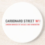 Carbonaro street  Coasters (Sandstone)