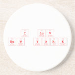 I luv
 New york  Coasters (Sandstone)