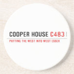 Cooper house  Coasters (Sandstone)