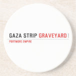 GAZA STRIP  Coasters (Sandstone)