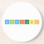 Mobi|Sci|Labs   Coasters (Sandstone)