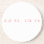 Evin hoca  ile fen 
   Coasters (Sandstone)