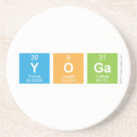 yoga  Coasters (Sandstone)