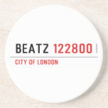 Beatz  Coasters (Sandstone)