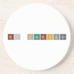 M. Chemiker  Coasters (Sandstone)