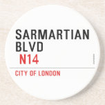 sarmartian blvd   Coasters (Sandstone)