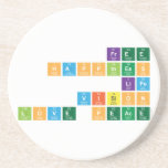 free 
 happiness
 life 
 vision 
 love peace  Coasters (Sandstone)