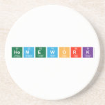 Homework  Coasters (Sandstone)