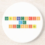 laboratorio
 de
 Ciencias  Coasters (Sandstone)