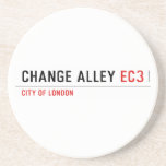 CHANGE ALLEY  Coasters (Sandstone)