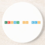 Growth On MAP  Coasters (Sandstone)