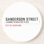 SANDERSON STREET  Coasters (Sandstone)
