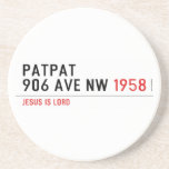 Patpat 906 ave nw  Coasters (Sandstone)
