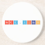 nerd_vibes  Coasters (Sandstone)