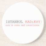 istanbul  Coasters (Sandstone)