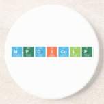 MEDICOLE  Coasters (Sandstone)