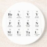 Heavy
 Fukn
 Metal  Coasters (Sandstone)