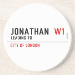 Jonathan   Coasters (Sandstone)